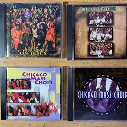 4 Chicago Mass Choir CD - You Love Me - Keep Mind Jesus - Best - Hold