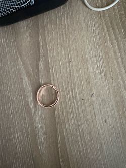 10k rose gold woman piece