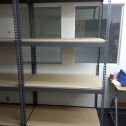 Warehouse Shelving 48 in W x 24 in D Boltless Industrial Home Storage Racks Stronger Than Homedepot Lowes And Costco Delivery Available