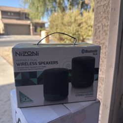 Bluetooth Stereo Speaker Pair
