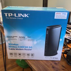 TP LINK Cable Modem Router Wireless