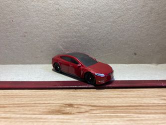 Matchbox Loose / Tesla Model S / Red