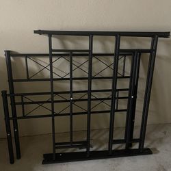 Twin Bed Frame & Bed Posts - FREE