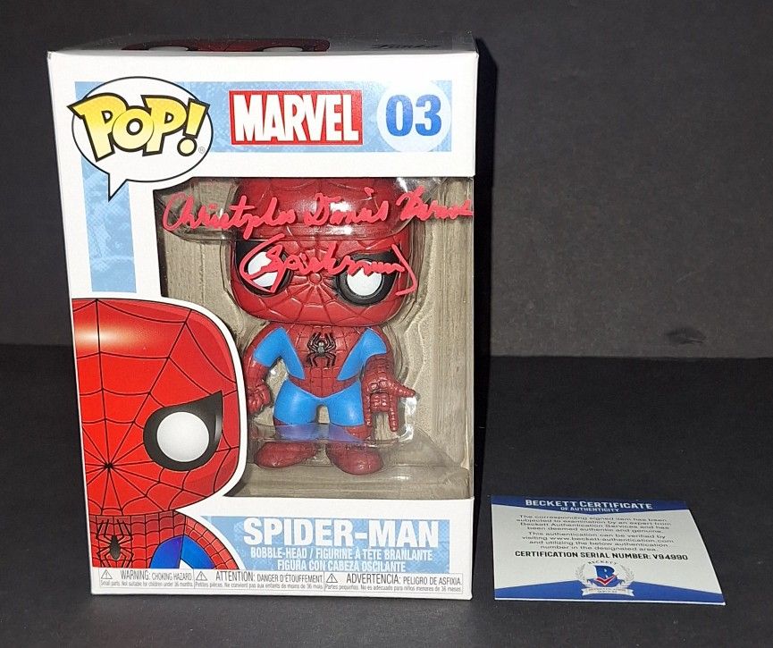 🔥Christopher Daniel Barnes autographed Funko Beckett COA🔥