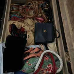 Trunk of purses