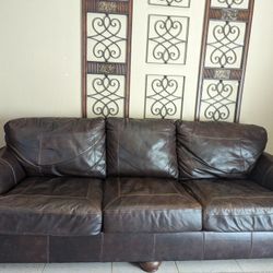 Leather Couch 