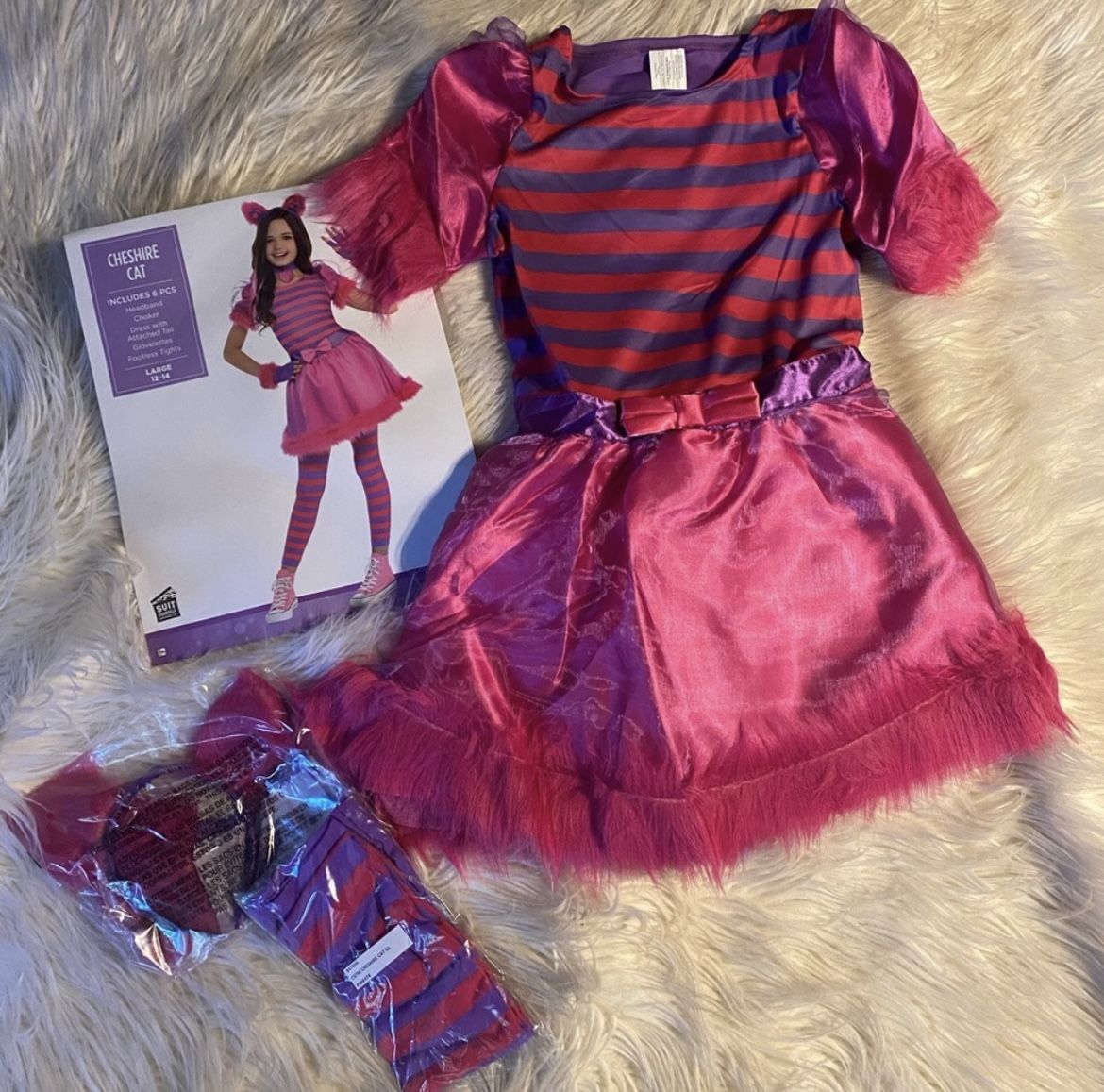 Girls Cheshire Cat Costume