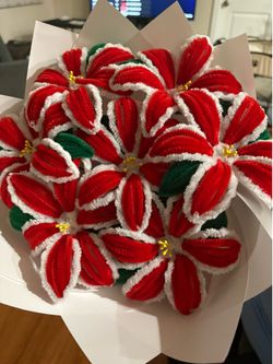 Pipe cleaner flowers
