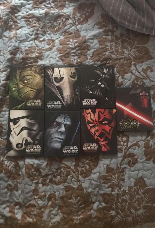STAR WARS BLU-RAY STEEL BOOK COLLECTION