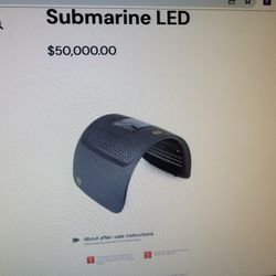 Submarine LED Spa Technology System NEW - still in original Shipping box