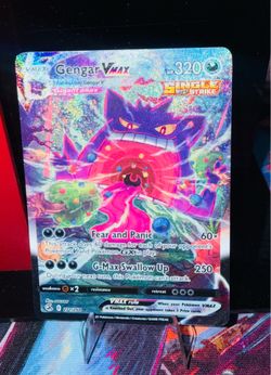 Gengar VMAX (Alternate Art Secret) - SWSH08: Fusion Strike