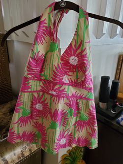 Lilly pulitzer halter top-size 2