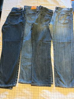 Men’s jeans, 34x32, 4 pairs