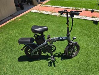 14" Portable Commuter ebikes, 20-40 Mile Long Range, 500W Peak Motor,20mph