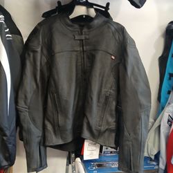 Motorcycle leather jacket size 2XL brand new high quality real leather special deal $199