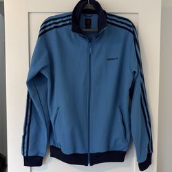 Adidas track jacket size Large
