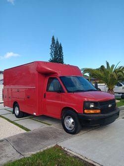 Chevy 3500 work van