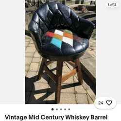 Whiskey Barrel Stools
