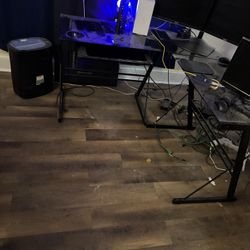 Glass Desk