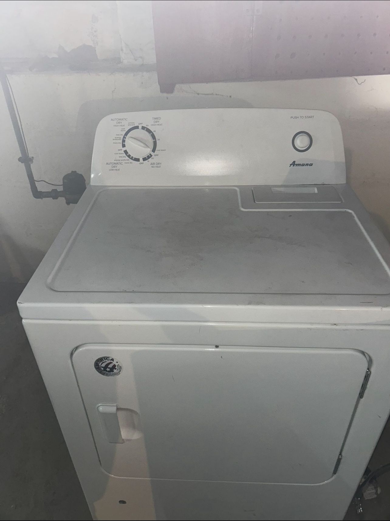 Amana gas Dryer