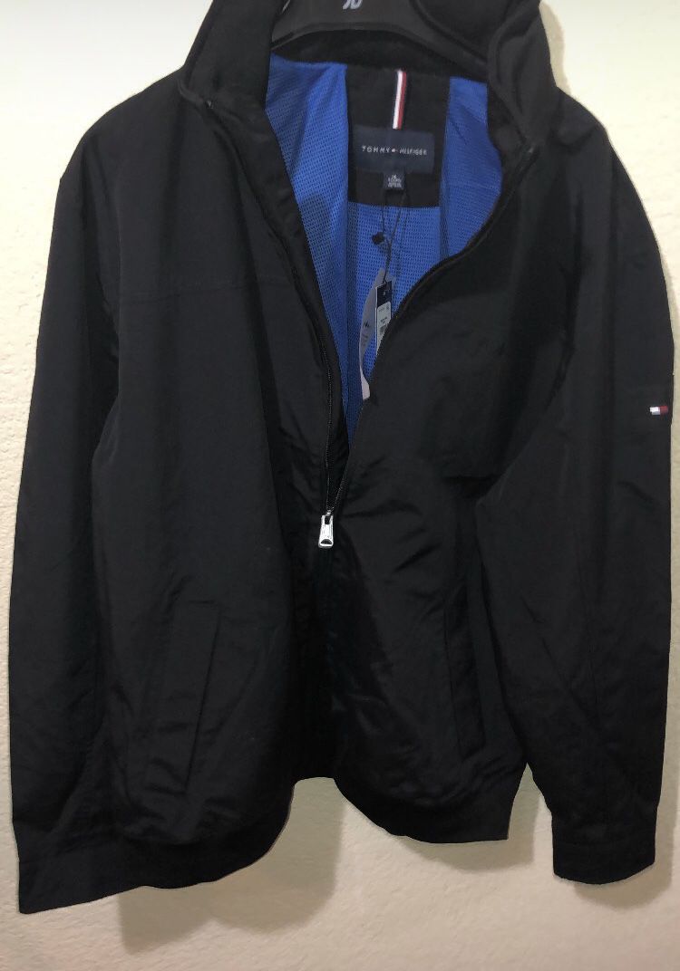 Tommy Hilfiger XL BLACK jacket retail $150
