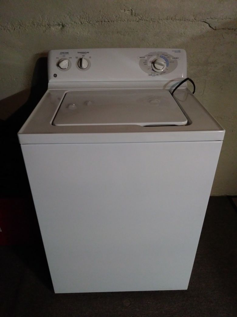 GE washer machine