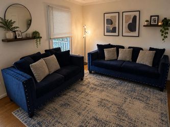 Blue Sofas