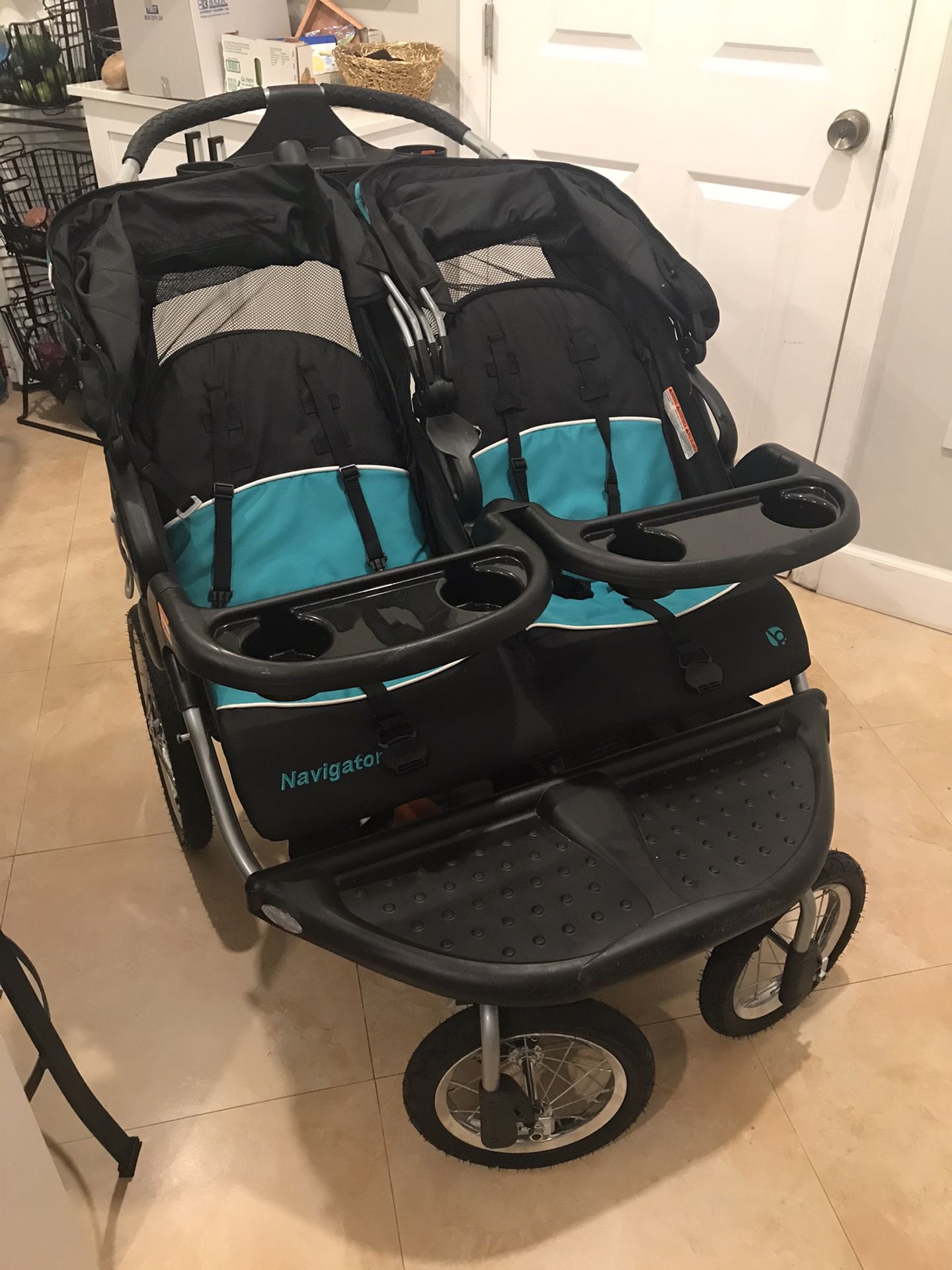 Baby Trend Navigator Double Jogger Stroller