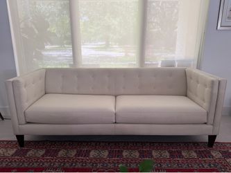 Crate and Barrel sofa