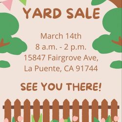Yard SALE