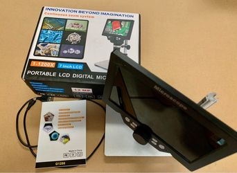 Digital Microscope - 7in LCD