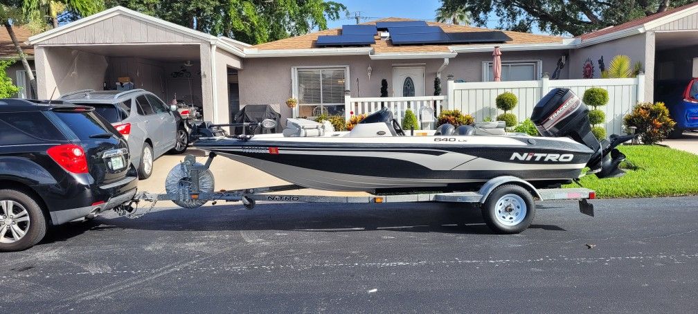 02 Nitro 640 LX  16.5' Bass Boat