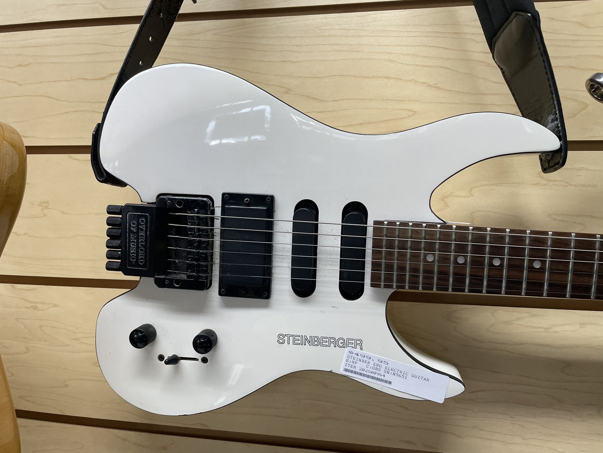 Steinberger 6 String Guitar Model: EMG