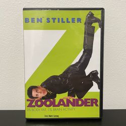 Zoolander DVD Movie Like New Ben Stiller Will Ferrell Widescreen 2001