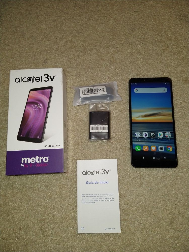 🎈 Alcatel 3v🎈 metro pcs only new never used 32 gbs