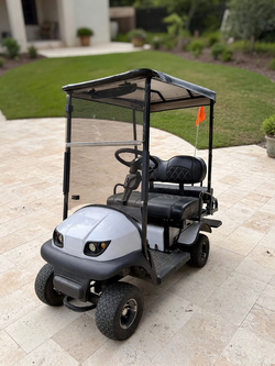 Cricket 2022 4-Passenger Electric Golf Cart in like new condition