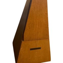 Vintage Antique Seth Thomas Wood Metronome Walnut Wood Model E873-006