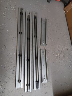 Genie garage opener rails
