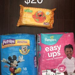 2  Packd Diapers + 1 Baby Wipes $20 For All
