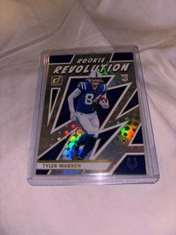 Rookie Revolution  Tyler Warren colts football card