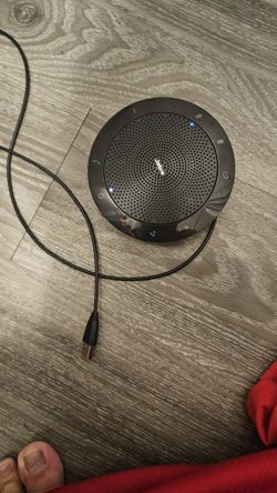 Jabra Speak 510+ Portable Speaker for Music and Calls Black