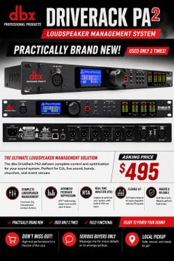 DBX Driverack PA2