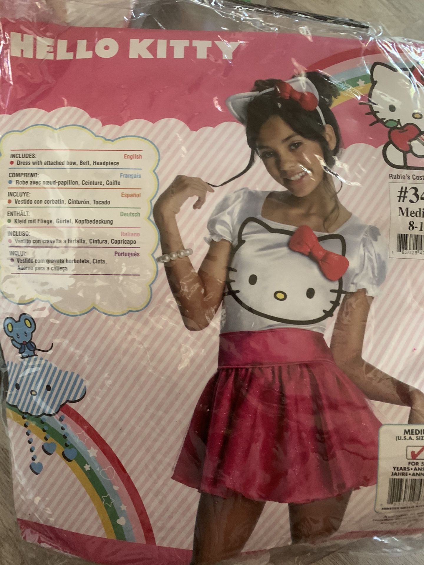 Hello Kitty Costume 5-7 yrs old