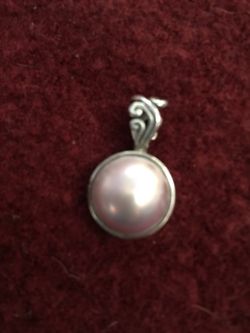 New pearl and 925 silver