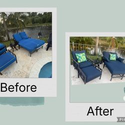 Custom Made  To Order Sunbrella Cushions 