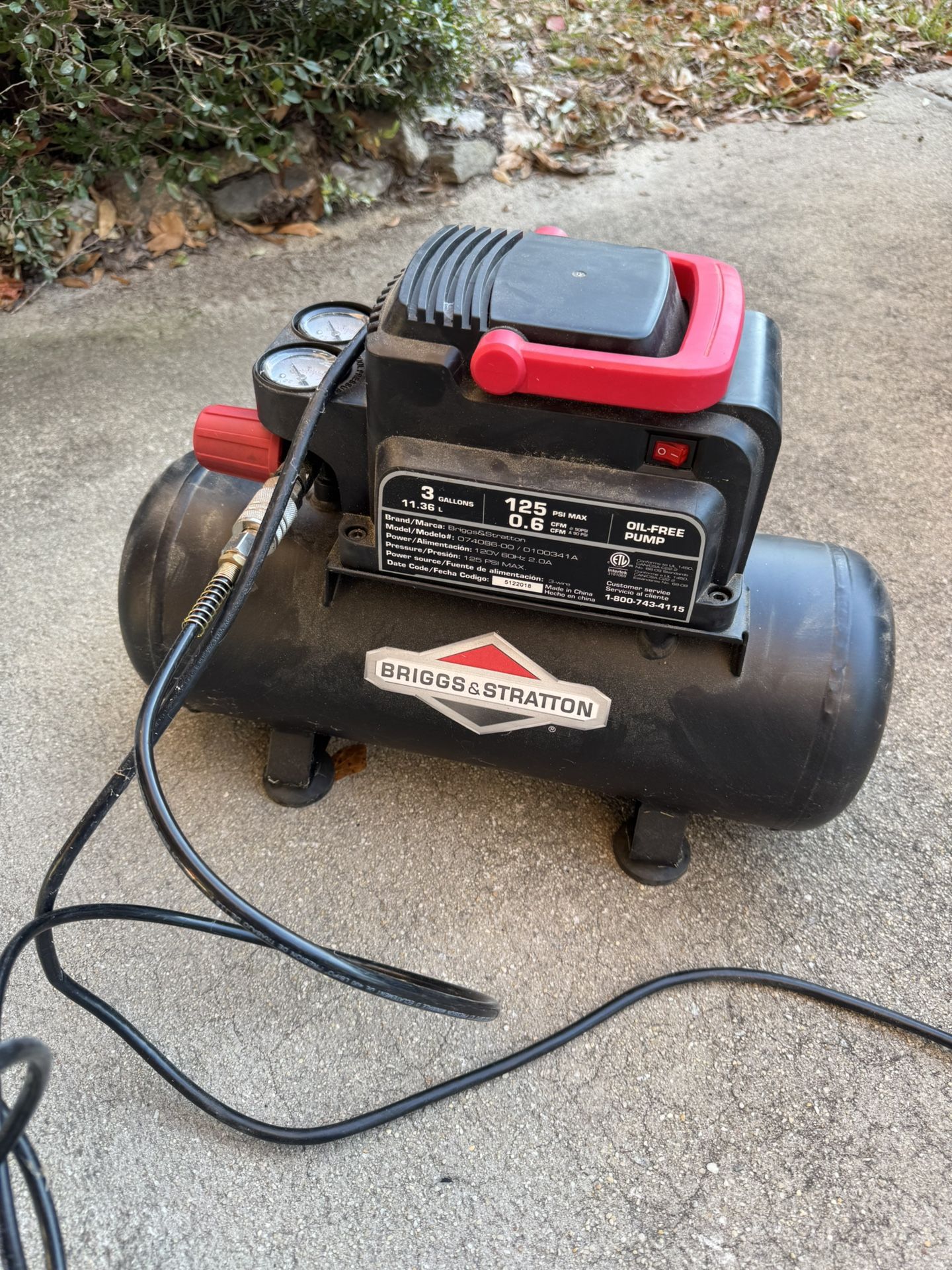 Briggs And Stratton Air Compressor