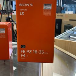 Sony FE PZ 16-36mm F4 G FF