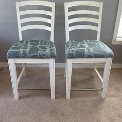 White Bar Stools