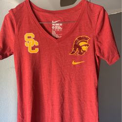 USC Trojans T Shirt Womans XS (Nike)