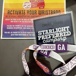 Country Thunder 2026 Campsite Rental & Weekend GA Tix